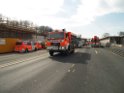 VU PKW unter LKW A 1 Rich Dortmund Koeln West AS Loevenisch P084